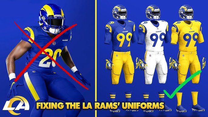 Revisiting LA Rams 2020 Uniform Rebrand In 2022! BEST UNIFORMS IN THE NFL?  