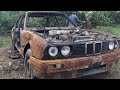 Fully restoration BMW 7 series cars that were severely damaged | Rebuild the BMW car#car