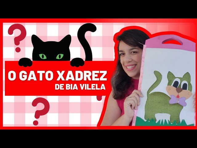 A História do Gato Xadrez. - Os alunos do Jardim II tarde ouviram