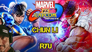 MARVEL VS CAPCOM INFINITE - CHUN LI AND RYU