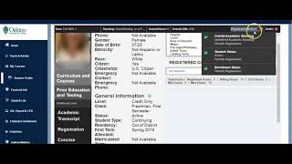 How to register using your student profile