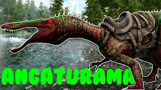 COMO TAMEAR ANGATURAMA Y TODAS SUS HABILIDADES - ARK: ADDITIONAL CREATURES KAMI CREATIONS