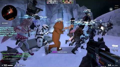 CS:GO Zombie Escape Mod - ze_ffvii_snow_cosmo_v5_5f (Hard Mode) on ZeddY