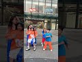 Big Sis or Little Sis? SUBSCRIBE & VOTE! Tiktok random dance in public 2026 #fyp #viral #trending