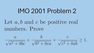 IMO 2001 Problem 2
