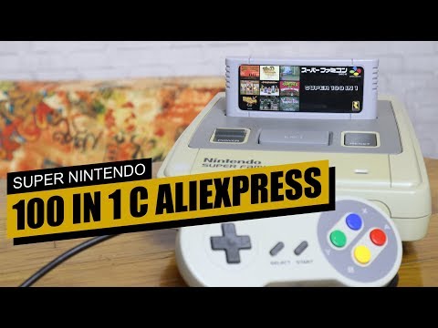 Видео: Картридж 100 in 1 для Super Nintendo с Aliexpress - ОБЗОР / ТЕСТ