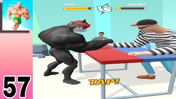 Muscle Rush : GameplayWalkthrough Android.ios All Levels (part  57)