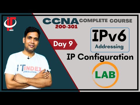 IPv6 -Lab-1 | IPv6  Addresses Basic Lab | CCNA | CCNP | IPST  | Free