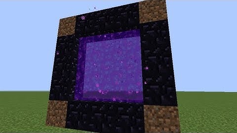 Minecraft 1.13.1:How to make a nether portal