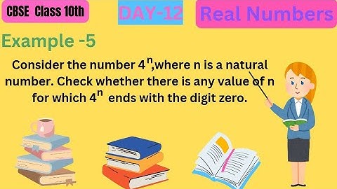 CBSE 10 th Maths in tamil | Real Numbers | Example 5 |day 12 | Consider the number 4n, where n is..