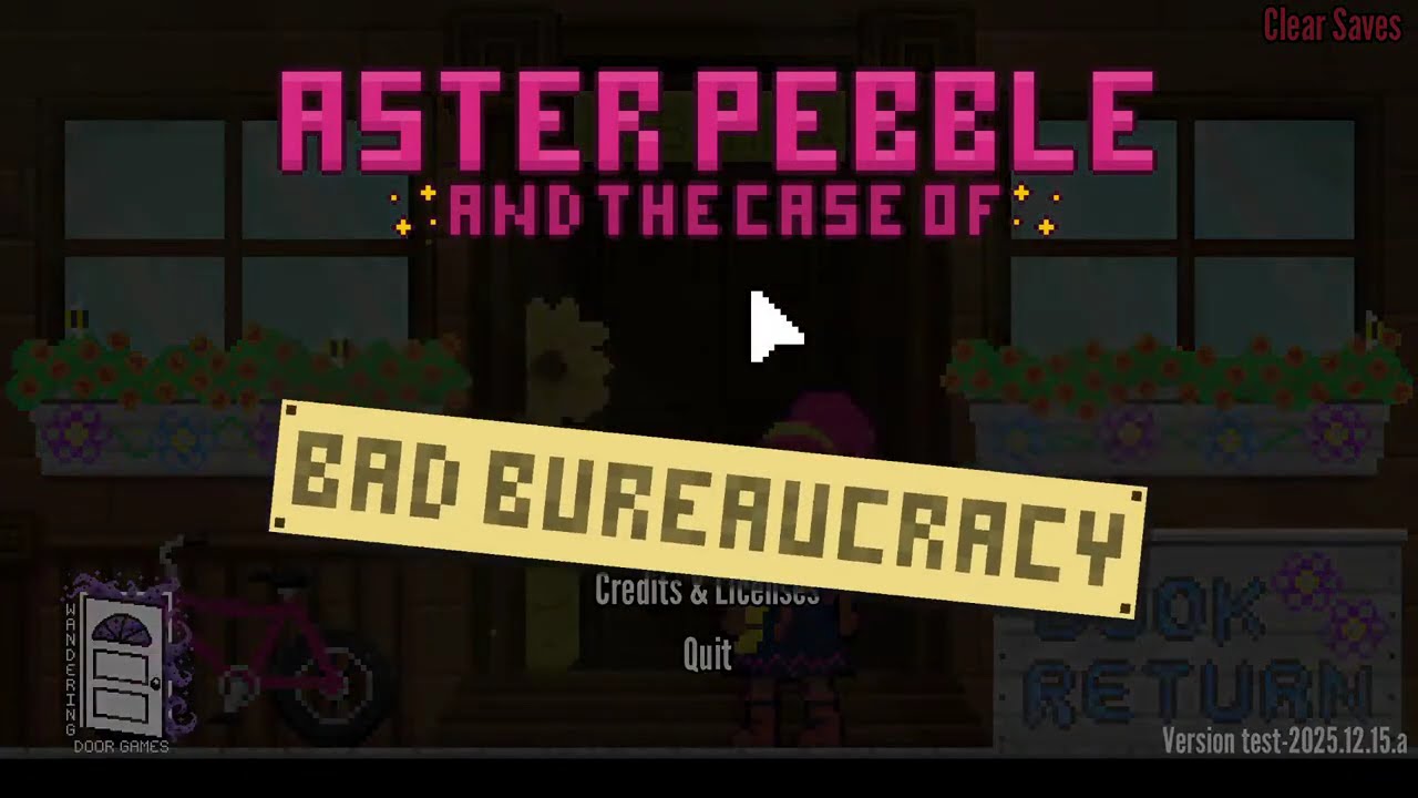 Developing Our FOSS Fantasy Point & Click Live | Wandering Door Games