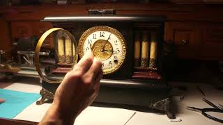 1909 Gilbert Mantel Clock Set Up for Frank  #2