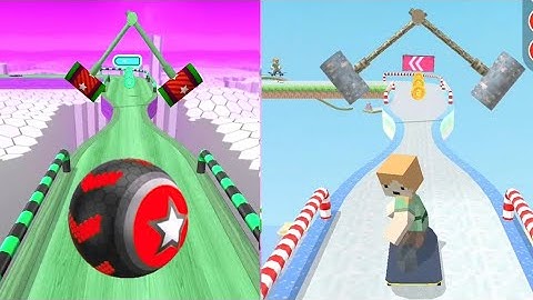 SAME LEVEL GOINGBALLS VS SKY FLAING BALL GAME PLAY SPEED RUN_WALKTHROUGH IOS END ANDROID GAMEPLAY