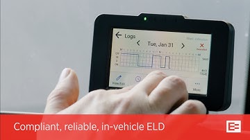 EROAD ELD - designed with the driver in mind (USA)