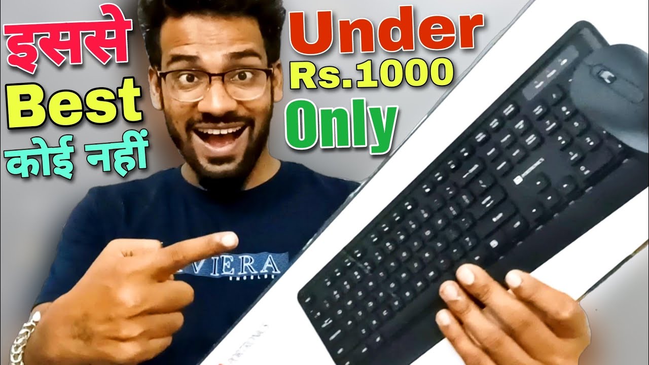 Best Full Size Wireless Keyboard Mouse Combo🔥You Can Buy Under 1000👌