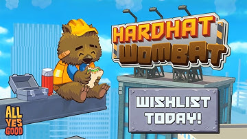 Hardhat Wombat Announcement Trailer