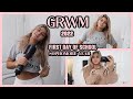 Grwm first day of school 2022 sophomore year  keilly alonso