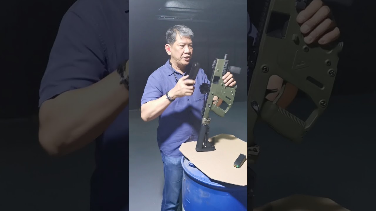 Our Custom KBaffle Suppressor on a Kriss Vector 45ACP YouTube