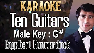Ten Guitars (Karaoke) Engelbert Humperdinck Male Key G#
