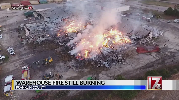 Fire continues at warehouse facility at Nash-Frank...