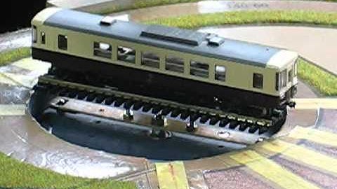 講談社週刊ＳＬ鉄道模型転車台電動化