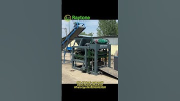 Efficient & Reliable QT4-28 Semi-Automatic Brick Making Machine #brickmachine #brickproductionline