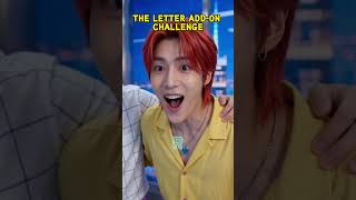 The Letter Add-on Challenge  #rumi #kpop #funny #jinu #zoey #romance