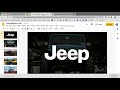 Creating a Photo Slideshow with Google Slides