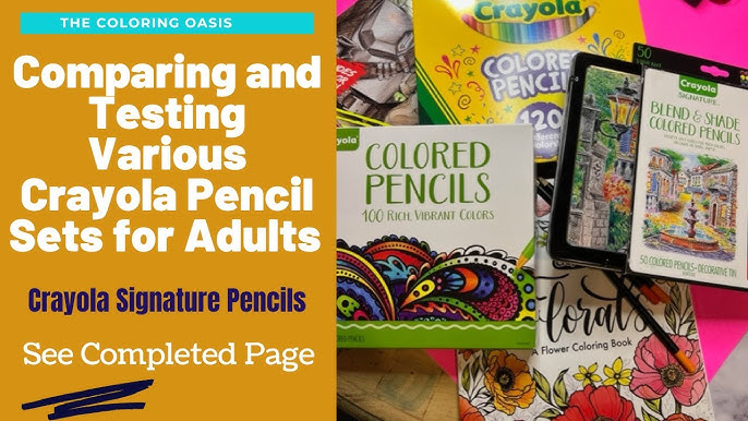 1 Set Of Adult Coloring Book Colored Pencils, Available In 18, 24