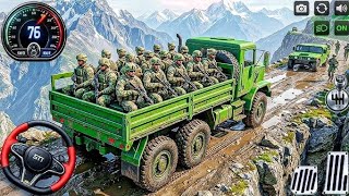 Army Truck Driving Simulator 3D Game | Soldiers Duty Transportation Gameplay | Yash Gaming  screenshot 5