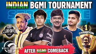 BGMI Upcoming Indian Tournaments Structure & Events After BGMI Comeback | Streamer Battel | Scout