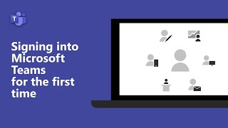 Signing into Microsoft Teams for the first time if you're a student -  YouTube