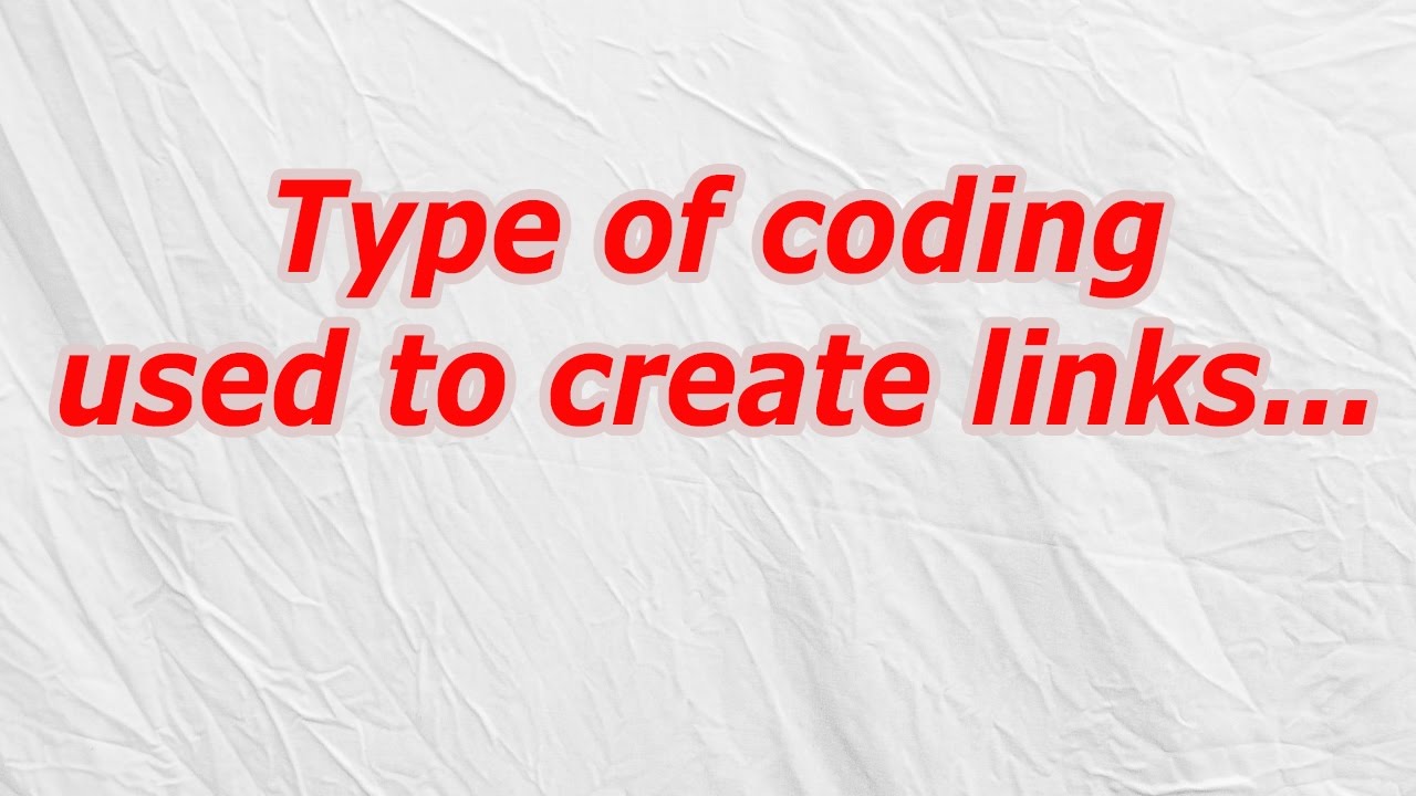 Type Of Coding Used To Create Links CodyCross Crossword Answer YouTube type-of-coding-used-to-create-links-codycross-crossword-answer-youtube