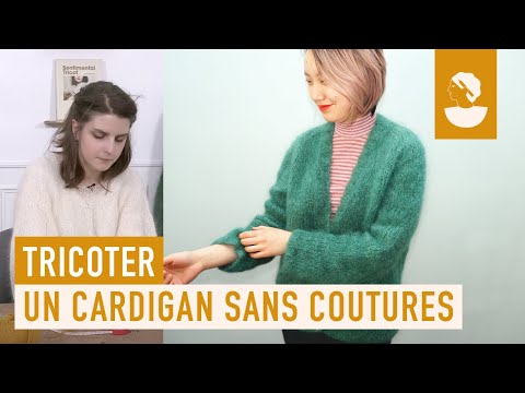 Vidéo: Comment Tricoter Un Gilet Pour Femme Avec Des Aiguilles à Tricoter