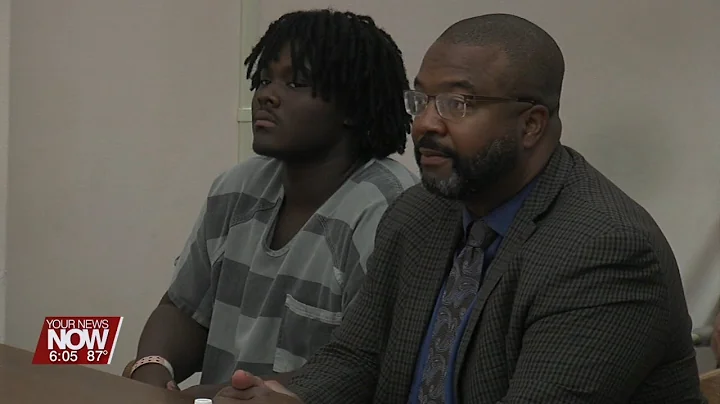 Jaquan Glenn enters a plea of not guilty for the m...