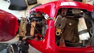 S Suzuki 650CC SV650 2008-2009 Motorcycle battery Replacement By SigmasTek