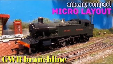 00 Gauge Terminus Station Micro Layout Update/GWR Running Session