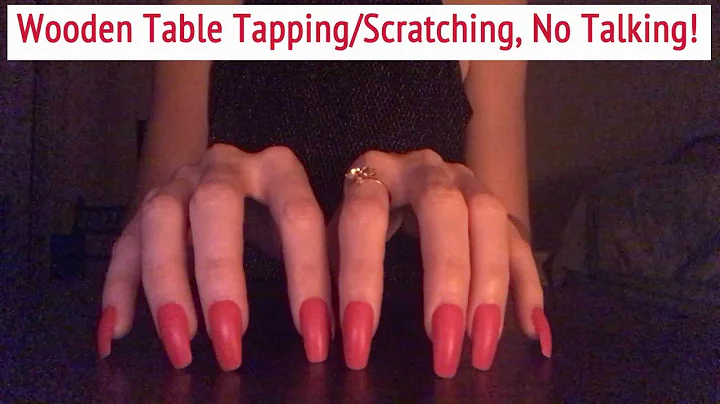 ASMR * Wooden Table Tapping & Scratching! * Fast Tapping * No Talking * ASMRVilla