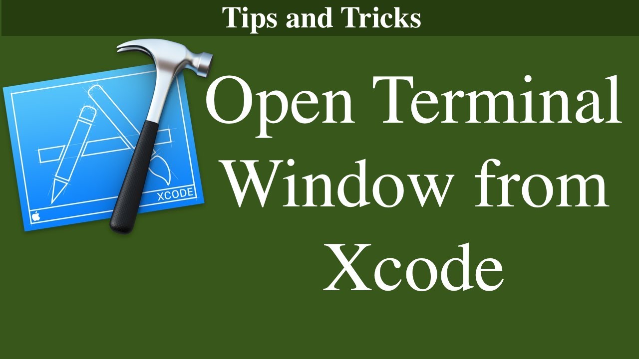 How To Open Xcode In Terminal