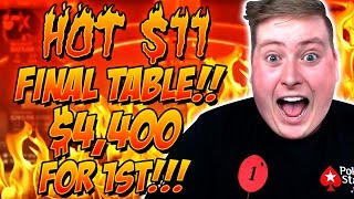 HOT $11 FINAL TABLE! PokerStaples Stream Highlights August 24th 2016