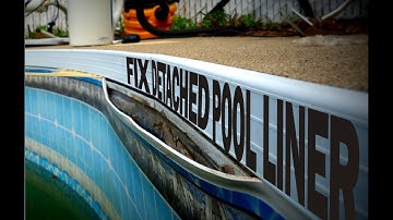How to Fix Detached Pool Liner