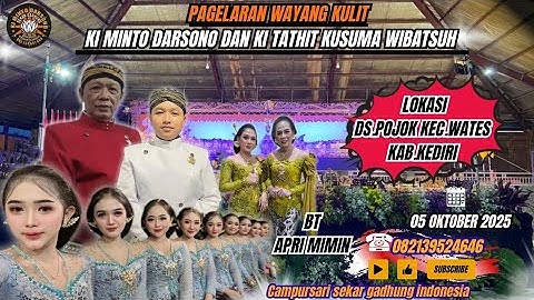 🛑 WAYANG KULIT DALANG KI MINTO DARSONO & KI THATHIT K.W / "RABINE GATHUTKACA" // BT. APRI & MIMIN