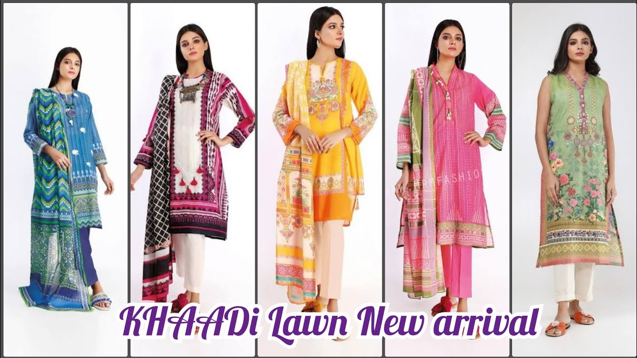 KHAADi Lawn Collection New arrival 2020 YouTube