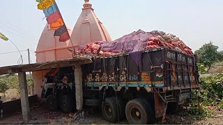 इसे बोलते हैं हैवी ट्रक ड्राइवर मंदिर को उड़ा दिया truck accident 🫣
