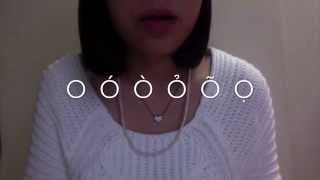 Vietnamese Pronunciation 2: Tones with A& O family (VinaVille.Com)