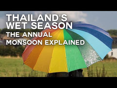 Video: Holiday Season In Thailand And Rainy Season
