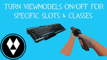 TF2 Tutorial: How to turn off viewmodels for specific weapons/slots/classes