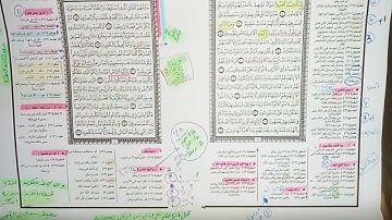 متشابهات القرآن لتثبيت الحفظ بقوة ( سورة البقرة ) صفحات 3-4-5-6