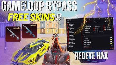 Pubg Mobile Hack 4.0 Gameloop Bypass  REDEYE CHEAT Pubg Mobile Hack