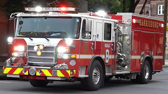 Harrisburg Bureau of Fire New Squad 8 Responding 5/16/25